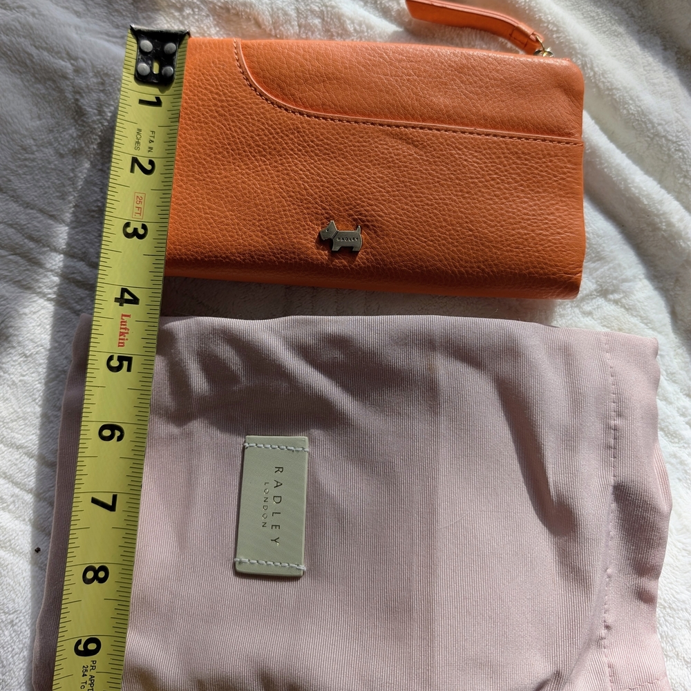 Radley London Orange Leather Wallet